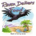 Raven Delivers Food